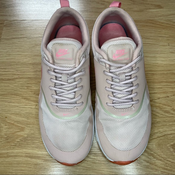 Nike Air Max Thea Athletic Shoes Women's 6.5- Pink Oxford/ Bright Melon White - Picture 5 of 6